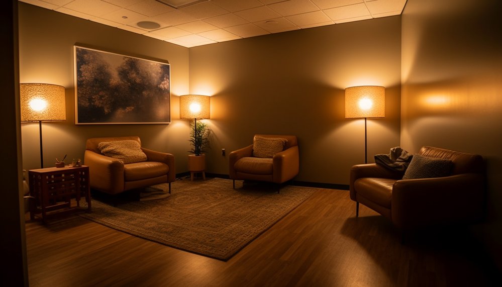 Modern interior living space